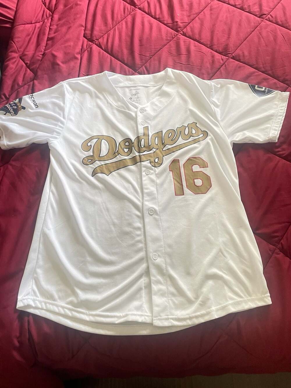 Los Angeles Dodgers Will Smith 16 Jersey Size M
2025 giveaway

Worn once